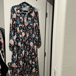 Torrid floral dress. NWT. Size Large (12)